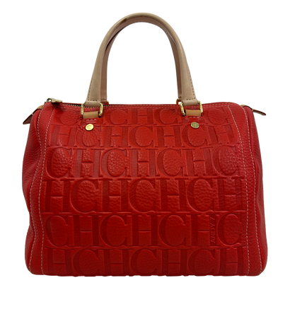 Andy7, 390&euro;, Bolso, Rojo, Animal - Piel, Vista frontal